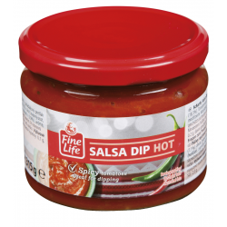 Fine Life Salsa Dip hot 315g