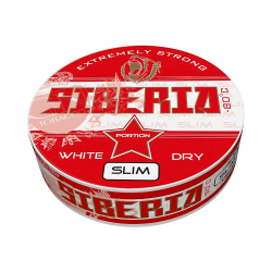 Siberia White Dry slim - žvýkací tabák 13g
